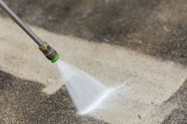 Garage Floor Power Washing in Madison