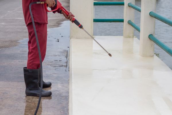 Industrial Concrete Cleaning in Madison