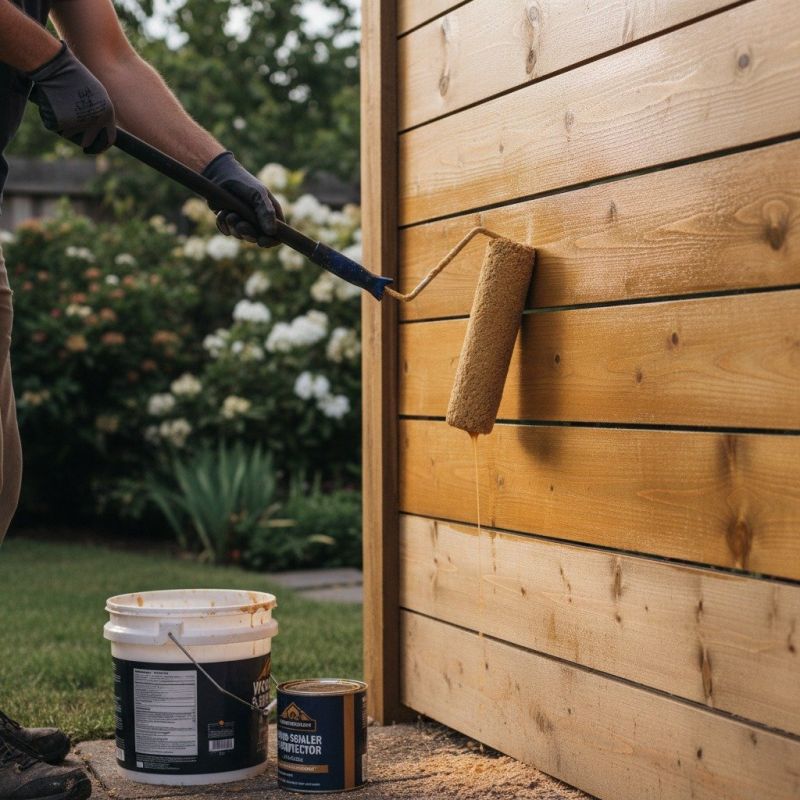 Fence Sealing detail